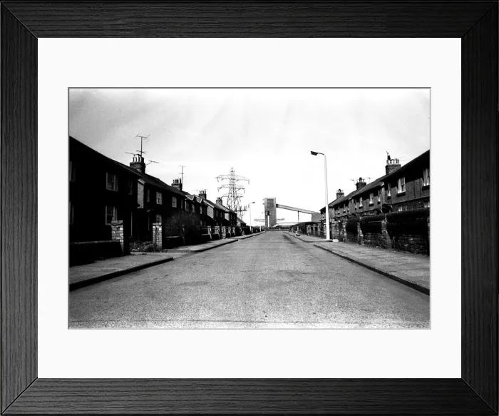 Framed Print : General views of the Northumberland village of Cambois Framed Print : General views of the Northumberland village of Cambois