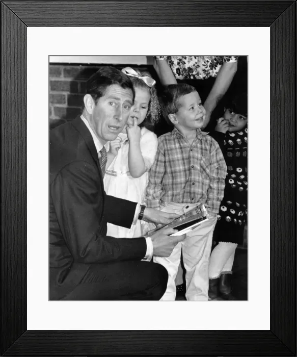 Framed Print : Prince Charles, The Prince of Wales during his visit to the North East 1 December 1989 Framed Print : Prince Charles, The Prince of Wales during his visit to the North East 1 December 1989