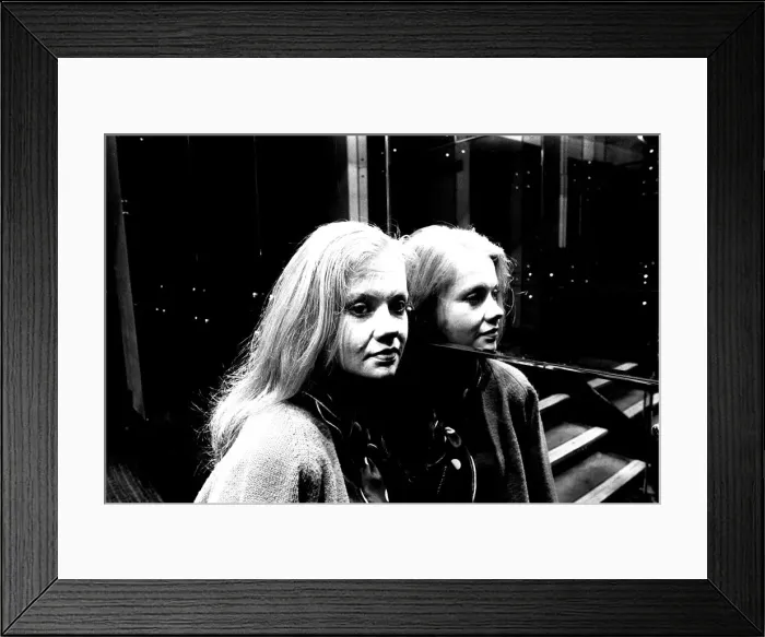 Framed Print : Hayley Mills was in Newcastle in August, 1970, to star in The Wild Duck
