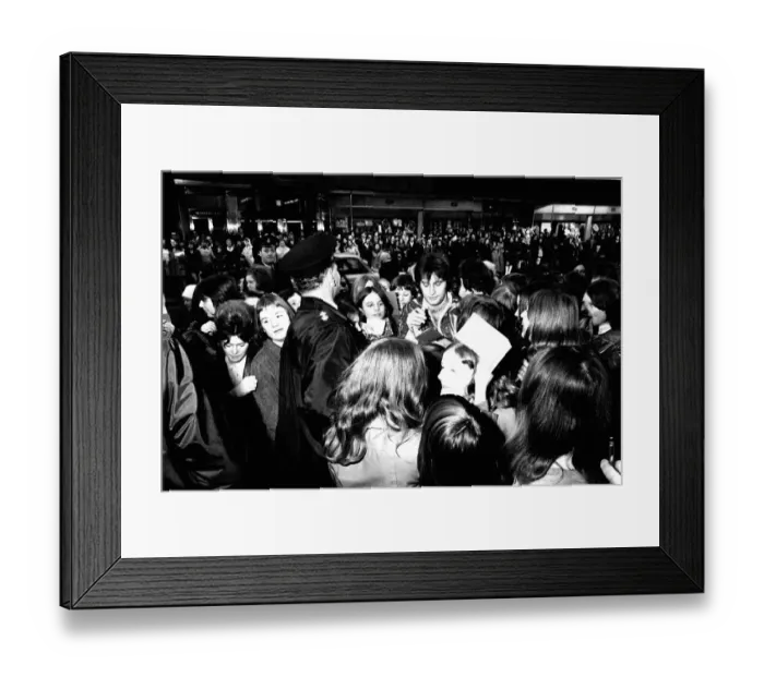 Framed Print : The source of the attraction was the Radio One disc jockey, Emperor Rosko Framed Print : The source of the attraction was the Radio One disc jockey, Emperor Rosko