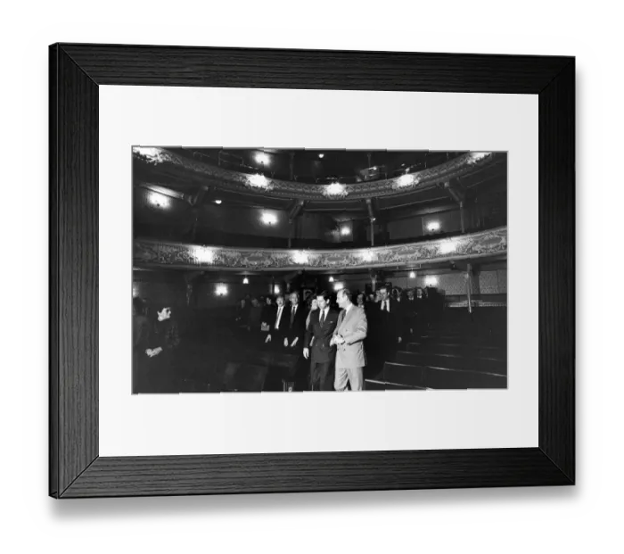 Framed Print : Prince Charles, The Prince of Wales during his visit to the North East 2 November 1988