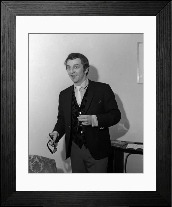Framed Print : Phil Spector, record producer, pictured 30th January 1964