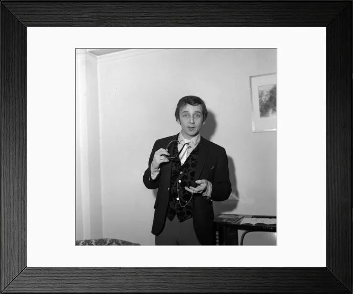 Framed Print : Phil Spector, record producer, pictured 30th January 1964