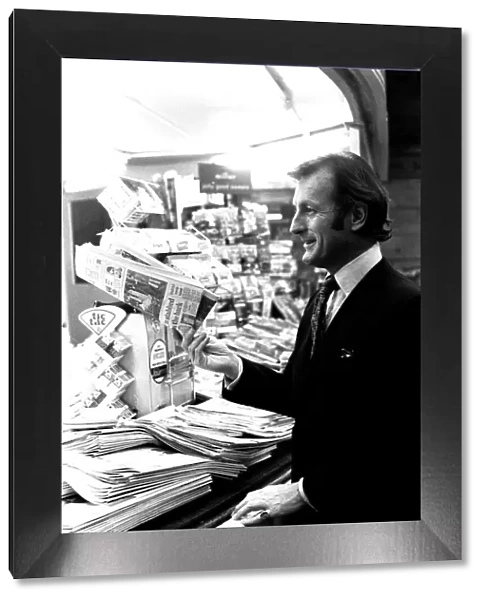 Gerald Harper, star of the TV series Hadleigh, was on Tyneside in November, 1977