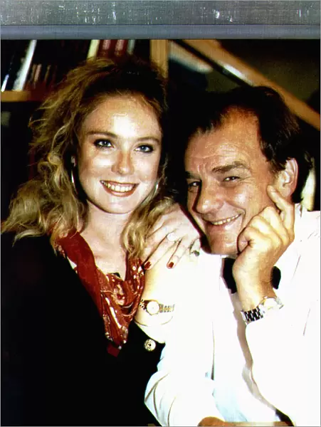 Keith Floyd with Shaunagh Mullet who he is to marry next month October19 93 ***