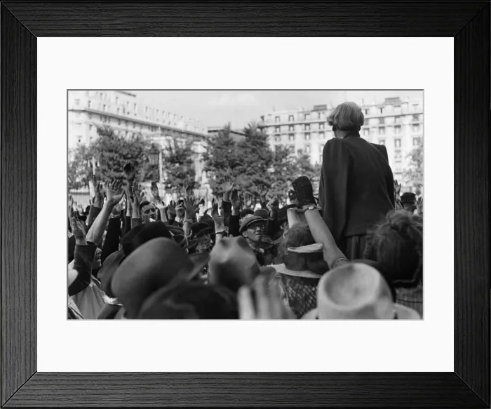 Framed Print : Women for Westminster Movement Rally at Hyde Park Corner Framed Print : Women for Westminster Movement Rally at Hyde Park Corner