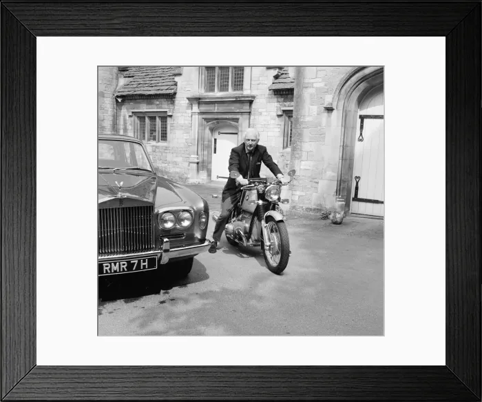 Framed Print : Dr. Alexander Eric Moulton CBE (born 9 April 1920) a. k. a