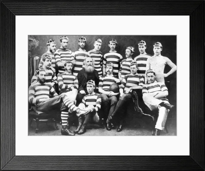 Framed Print : Manchester Rangers Rugby Union Team 1877-8 Framed Print : Manchester Rangers Rugby Union Team 1877-8