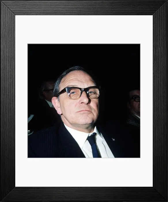 Framed Print : Jack Jones general secretary of Transport and General Workers Framed Print : Jack Jones general secretary of Transport and General Workers