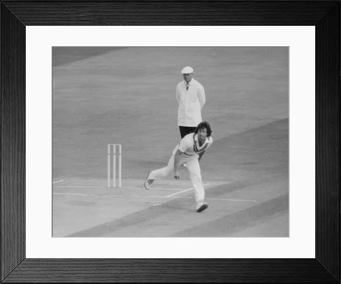 Framed Print : England v Pakistan, 1987, 4th Test Edgbaston, Birmingham 23, 24, 25, 27 Framed Print : England v Pakistan, 1987, 4th Test Edgbaston, Birmingham 23, 24, 25, 27