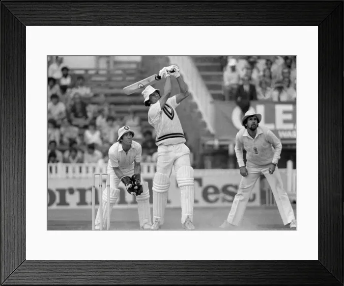 Framed Print : England v Pakistan, 1982, 1st Test Edgbaston, Birmingham 29, 30, 31 July Framed Print : England v Pakistan, 1982, 1st Test Edgbaston, Birmingham 29, 30, 31 July