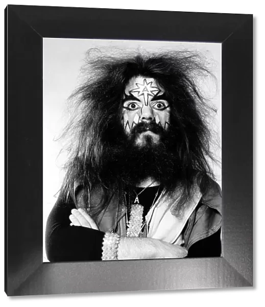 Roy Wood of 1970s pop group Wizzard. 8th May 1973