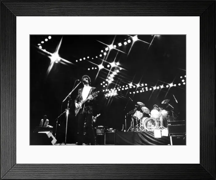 Framed Print : The Electric Light orchestra was one of many bands who performed for free Framed Print : The Electric Light orchestra was one of many bands who performed for free