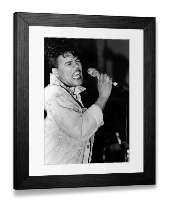 Framed Print : Pauline Black of The Selecter, joined Coventrys pop elite in a concert to raise