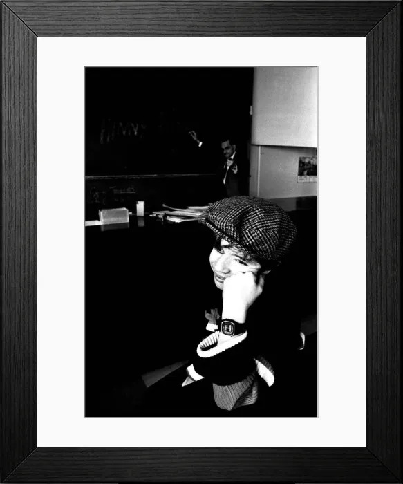 Framed Print : The Little Waster'comedian Bobby Thompson with Steven O Keefe, aged 15 Framed Print : The Little Waster'comedian Bobby Thompson with Steven O Keefe, aged 15