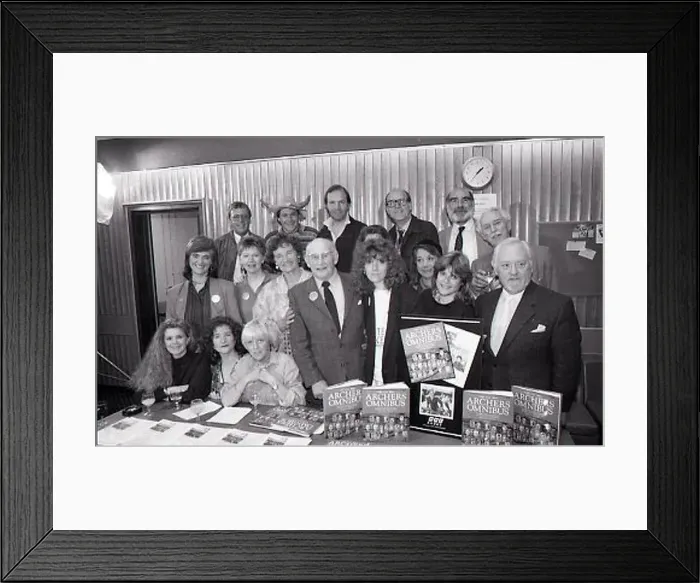 : Archers veteran Godfrey Baseley (who created the programme : Archers veteran Godfrey Baseley (who created the programme