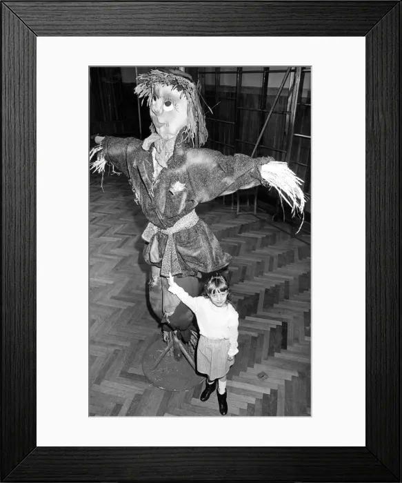 Framed Print : The Cowgate community thought that this guy was too good to put on the bonfire in