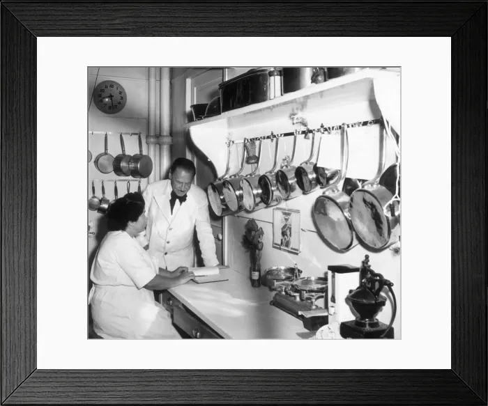 Framed Print : Somerset Maugham at Villa Mauresque, Cap Ferrat. Seen here before retiring to bed Framed Print : Somerset Maugham at Villa Mauresque, Cap Ferrat. Seen here before retiring to bed