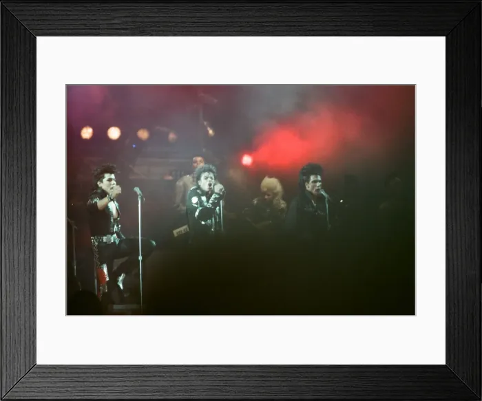 Framed Print : Michael Jackson seen here after perforiming on stage at Wembley during the Bad concert Framed Print : Michael Jackson seen here after perforiming on stage at Wembley during the Bad concert