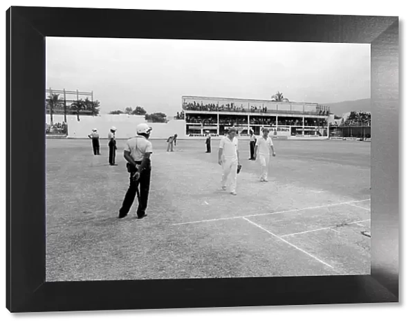England in West Indies 1981. West Indies v England at Sabina Park, Kingston