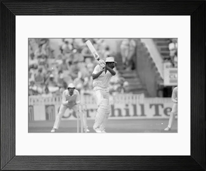Framed Print : England v West Indies at Edgbaston, Birmingham, Jun 14-18