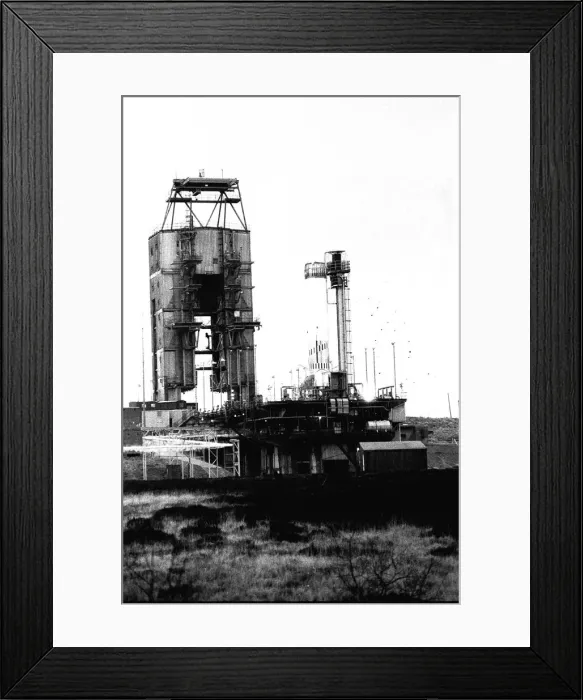 Framed Print : The Blue Streak F11 is tested at the Spadeadam rocket site beside Gilsland Framed Print : The Blue Streak F11 is tested at the Spadeadam rocket site beside Gilsland