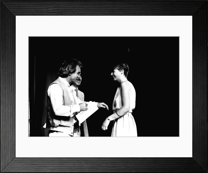 Framed Print : Comedian Freddie Starr at a pupil presenation night at Gateshead Framed Print : Comedian Freddie Starr at a pupil presenation night at Gateshead