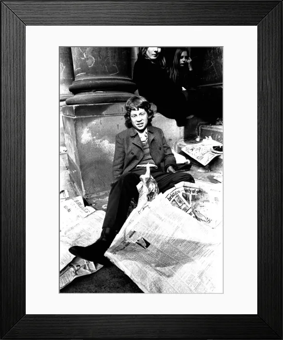 Framed Print : Newcastle City Hall was besieged by thousands of pop-crazy youngsters all clammouring for