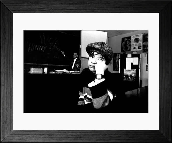 Framed Print : The Little Waster'comedian Bobby Thompson with Steven O Keefe, aged 15 Framed Print : The Little Waster'comedian Bobby Thompson with Steven O Keefe, aged 15