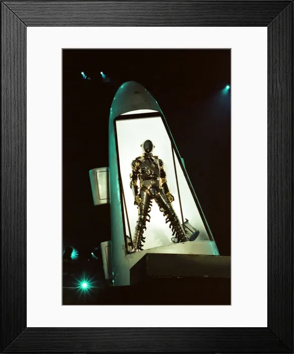 Framed Print : Michael Jackson seen here on stage at Sheffield 10th July 1997 Framed Print : Michael Jackson seen here on stage at Sheffield 10th July 1997