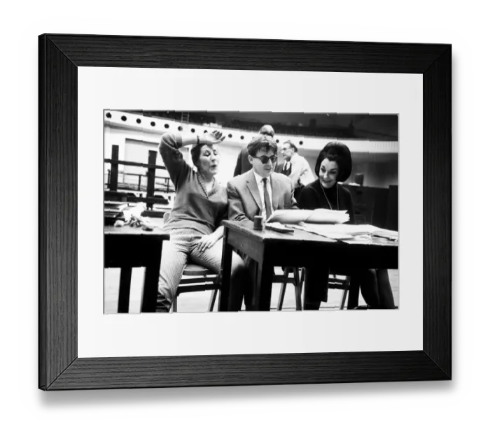 Framed Print : The London Opera Centre, Commercial Road, East London has been now begun its career
