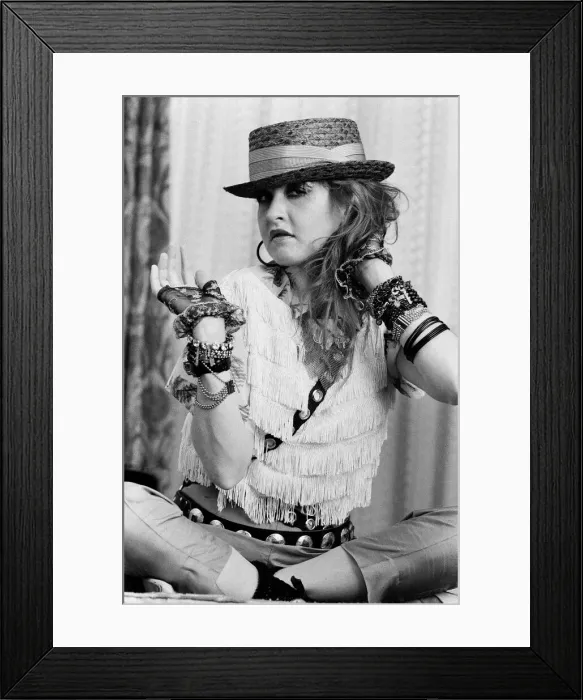 Framed Print : Cyndi Lauper (30) american singer songwriter pictured May 1984 Framed Print : Cyndi Lauper (30) american singer songwriter pictured May 1984