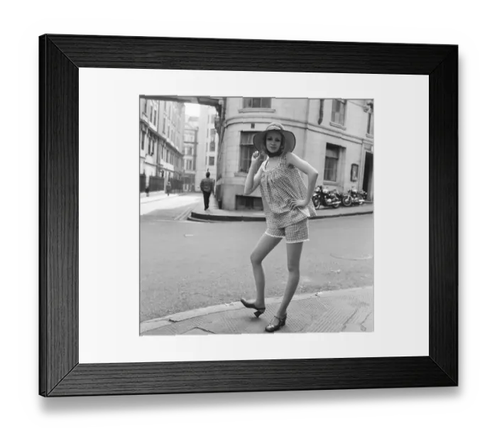 Framed Print : Josie Howard from Essex, contestant in Daily Mirrors Miiss Hot Pants Competition Framed Print : Josie Howard from Essex, contestant in Daily Mirrors Miiss Hot Pants Competition