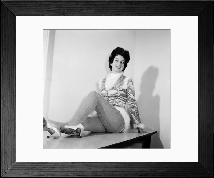 Framed Print : Margo Henderson, Singer Actress & Impressionist December 1959 Framed Print : Margo Henderson, Singer Actress & Impressionist December 1959