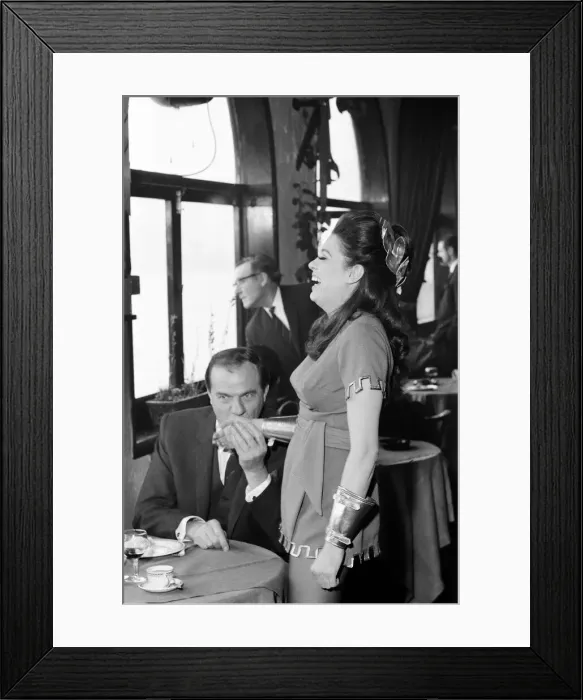 Framed Print : Unusual for Lynda Baron the singer cabaret and television star Framed Print : Unusual for Lynda Baron the singer cabaret and television star