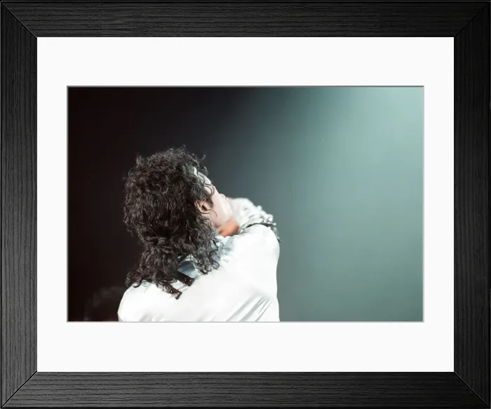 Framed Print : Michael Jackson in concert at Wembley. 15th July 1988 Framed Print : Michael Jackson in concert at Wembley. 15th July 1988