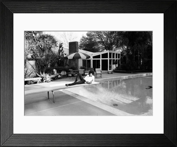 Framed Print : The Jackson Five at home in Los Angeles. 23rd February 1973 Framed Print : The Jackson Five at home in Los Angeles. 23rd February 1973