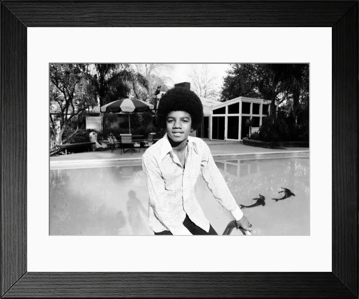 Framed Print : The Jackson Five at home in Los Angeles. 23rd February 1973 Framed Print : The Jackson Five at home in Los Angeles. 23rd February 1973