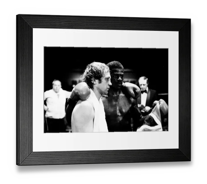 Framed Print : Errol Christie v. Joel Bonnetaz. 1st Feb 1984 Framed Print : Errol Christie v. Joel Bonnetaz. 1st Feb 1984