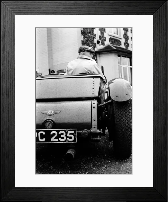 Framed Print : A 1928 Speed Six Bentley used by the Culford parish vicar. 17th March 1965 Framed Print : A 1928 Speed Six Bentley used by the Culford parish vicar. 17th March 1965