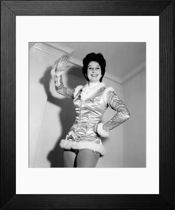 Framed Print : Margo Henderson, Singer Actress & Impressionist December 1959 Framed Print : Margo Henderson, Singer Actress & Impressionist December 1959