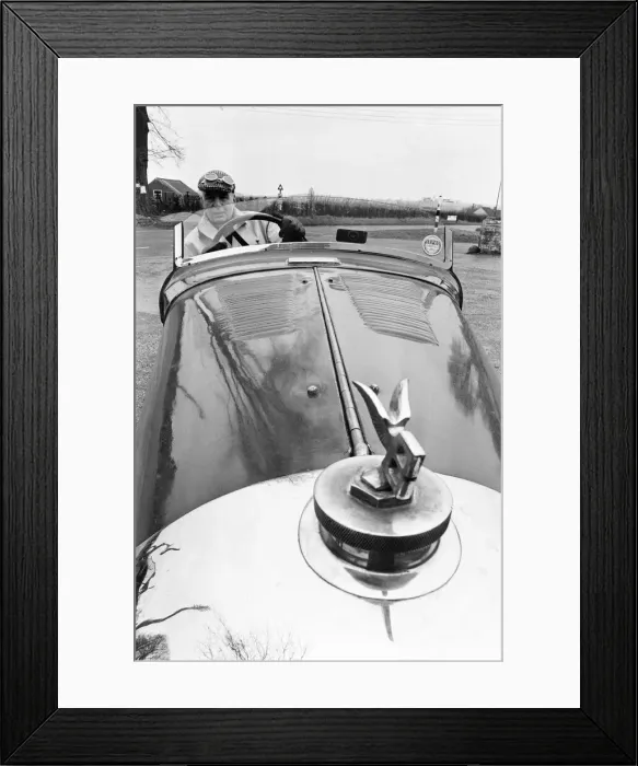 Framed Print : A 1928 Speed Six Bentley used by the Culford parish vicar. 17th March 1965 Framed Print : A 1928 Speed Six Bentley used by the Culford parish vicar. 17th March 1965
