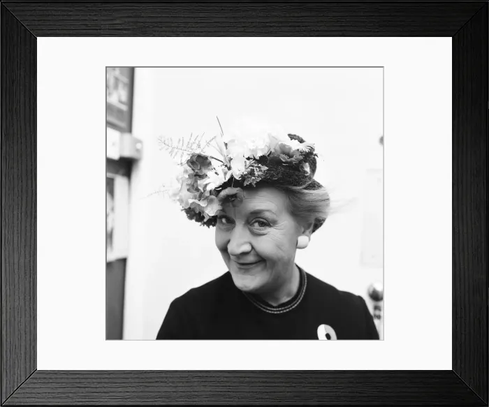 Framed Print : The four minute style... Molly Sugden of the Liver Birds Framed Print : The four minute style... Molly Sugden of the Liver Birds