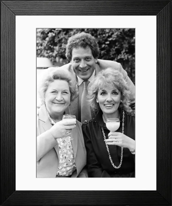 Framed Print : Molly Sugden and Esther Rantzen join the new series of Thats Life