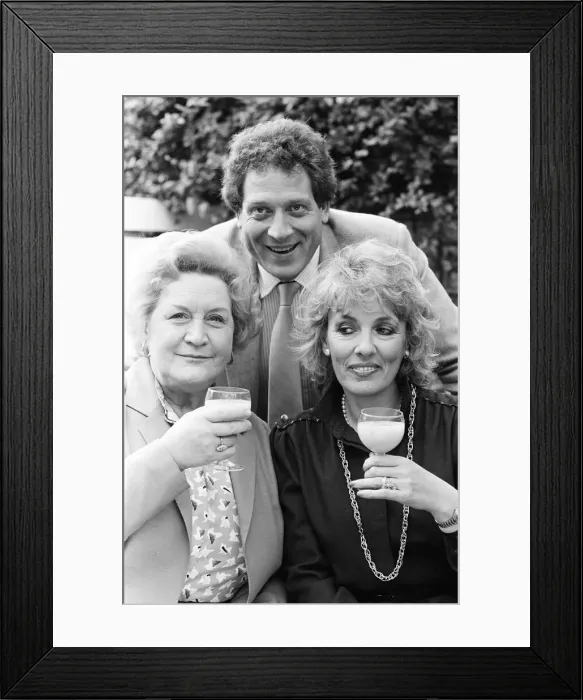 Framed Print : Molly Sugden and Esther Rantzen join the new series of Thats Life Framed Print : Molly Sugden and Esther Rantzen join the new series of Thats Life