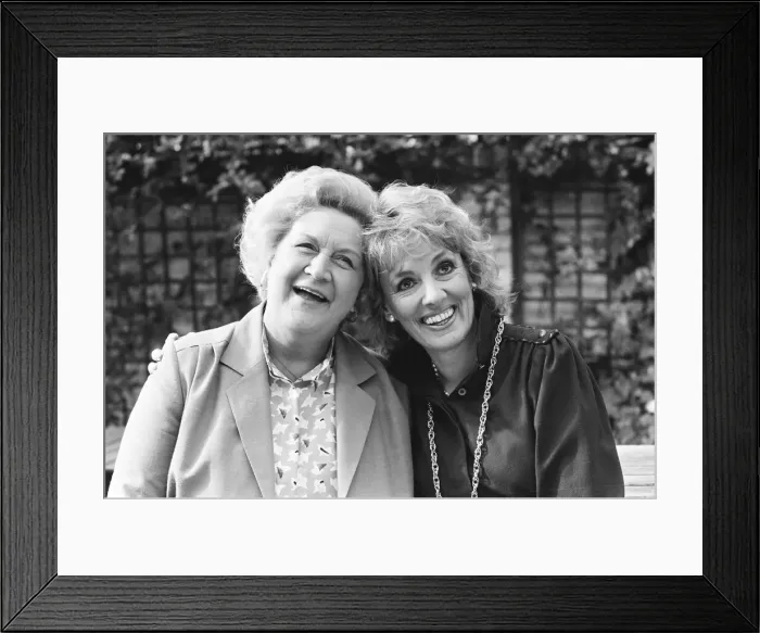 Framed Print : Molly Sugden and Esther Rantzen join the new series of Thats Life Framed Print : Molly Sugden and Esther Rantzen join the new series of Thats Life