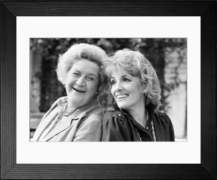 Framed Print : Molly Sugden and Esther Rantzen join the new series of Thats Life
