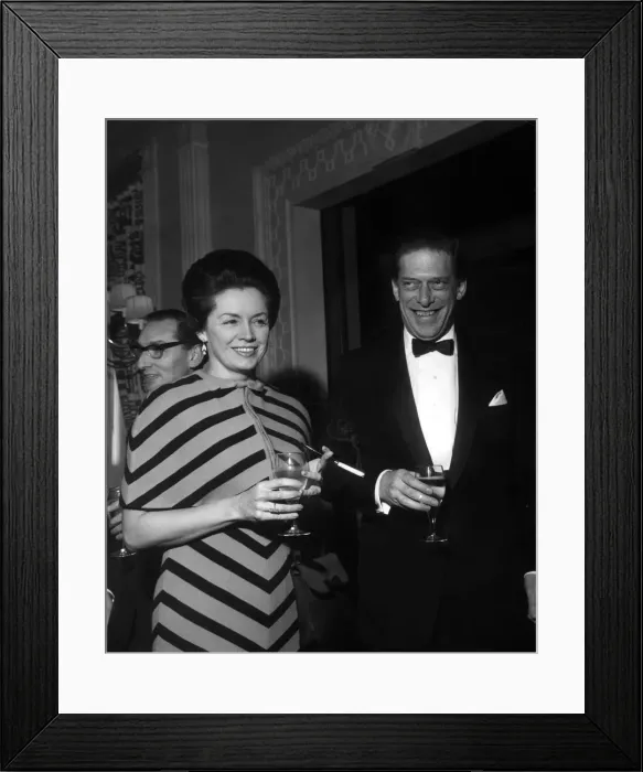 Framed Print : George Henry Hubert Lascelles, 7th Earl of Harewood & Countess Harewood arriving for Framed Print : George Henry Hubert Lascelles, 7th Earl of Harewood & Countess Harewood arriving for