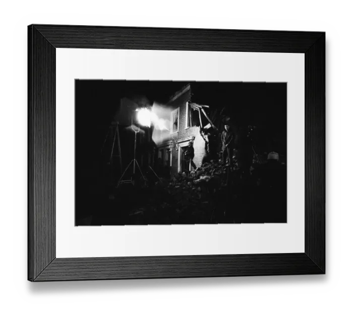 Framed Print : Filming of The battle of Britain. Dragon road