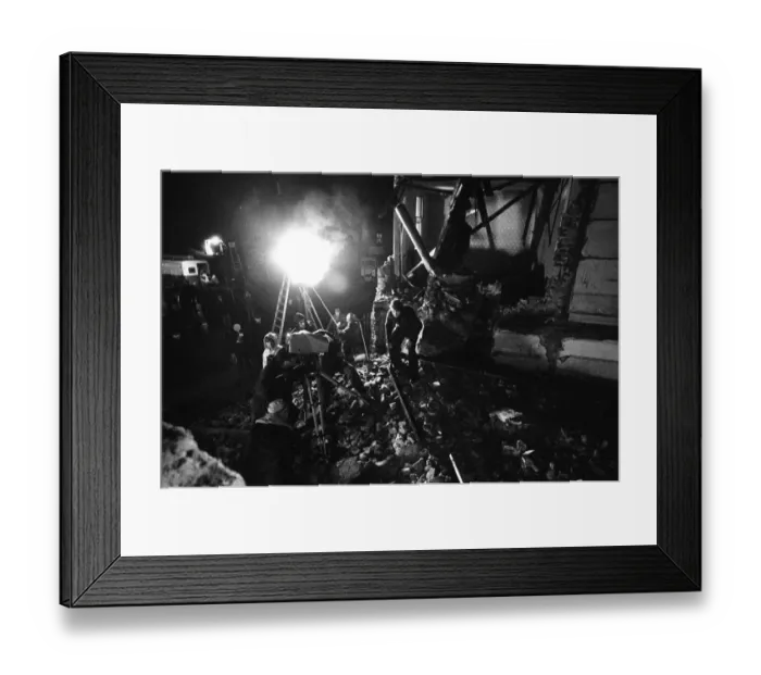 Framed Print : Filming of The battle of Britain. Dragon road